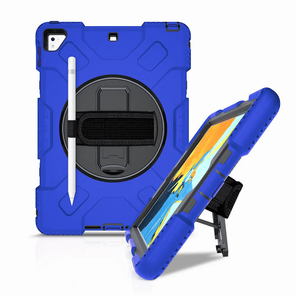 Tough On iPad 5 / 6th Gen 9.7" Case Rugged Protection Blue