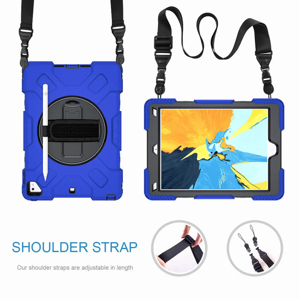 Tough On iPad 5 / 6th Gen 9.7" Case Rugged Protection Blue