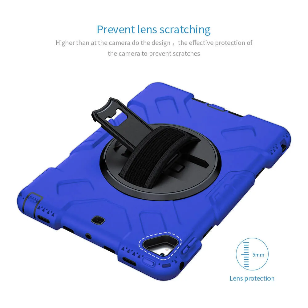 Tough On iPad 5 / 6th Gen 9.7" Case Rugged Protection Blue