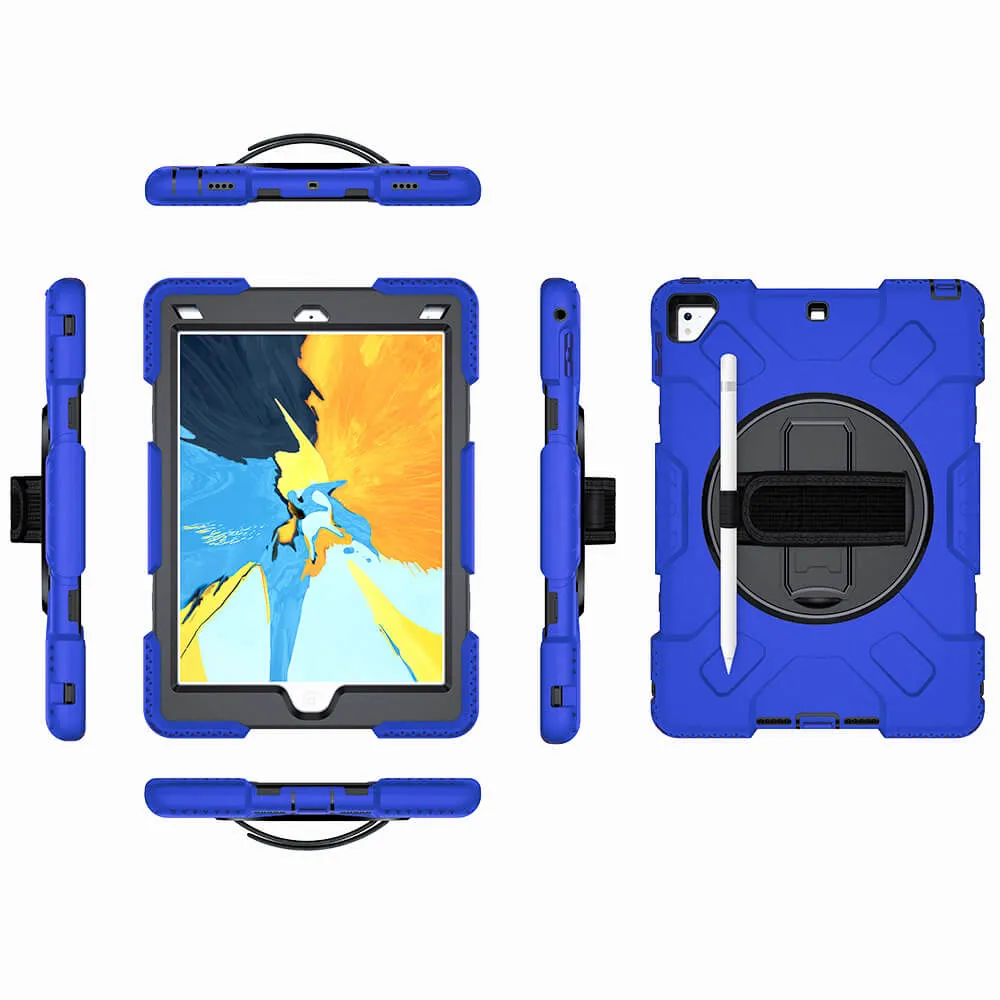 Tough On iPad 5 / 6th Gen 9.7" Case Rugged Protection Blue