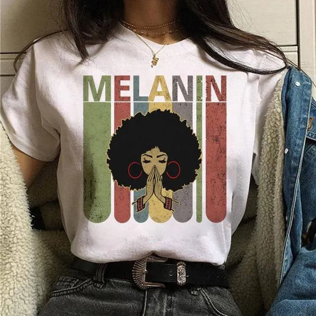 Vogue T Shirt Women Melanin T Shirt