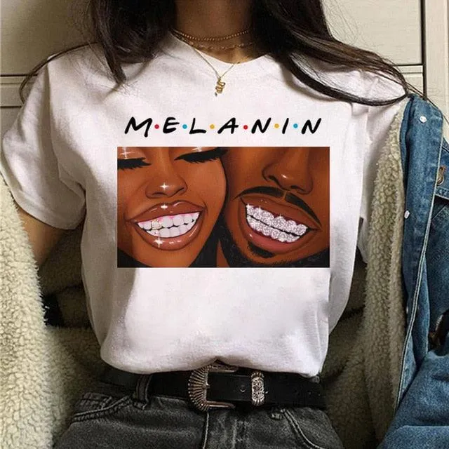 Vogue T Shirt Women Melanin T Shirt