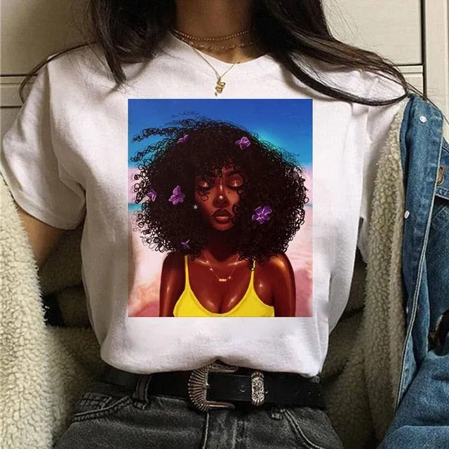 Vogue T Shirt Women Melanin T Shirt