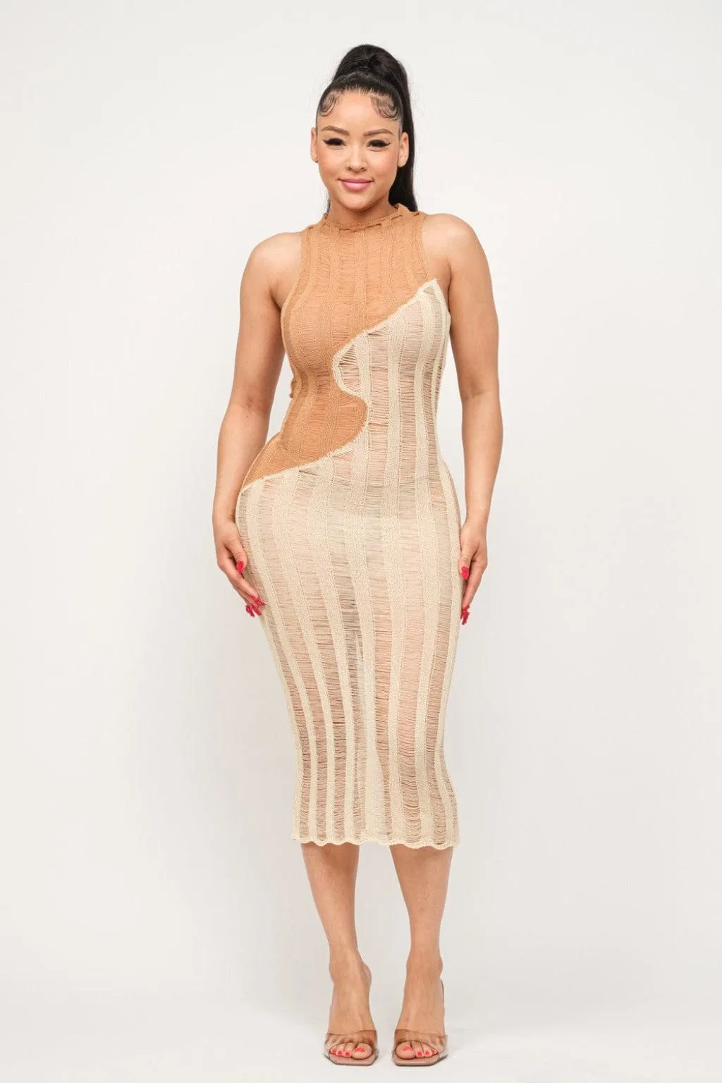 Wave My Body Coverup Maxi Dress